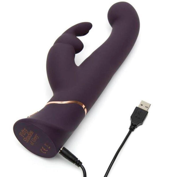 FIFTY SHADES OF GREY Greedy Girl Vibe G-spot Stimulator and Rabbit